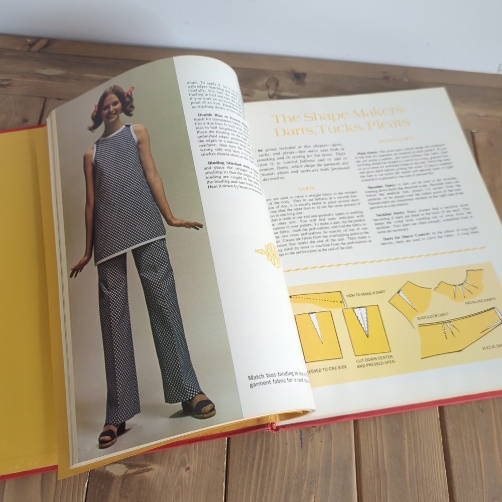 1972 The Complete Book of Sewing Vintage Book
